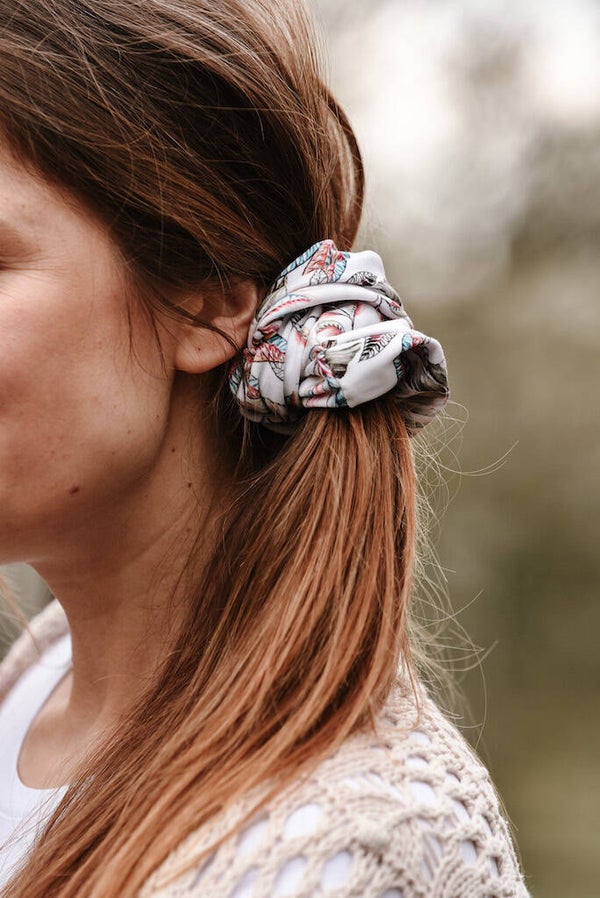 Hairjewelz scrunchie maxi Pistache Summer