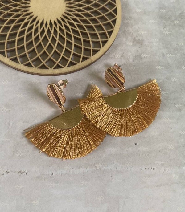 Oorbellen Fancy Fan honing