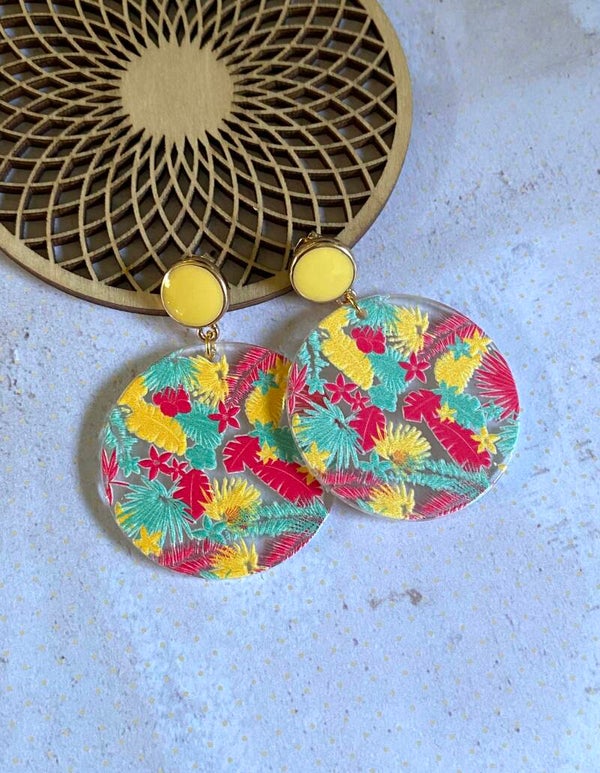 Oorbellen Floral Fiest