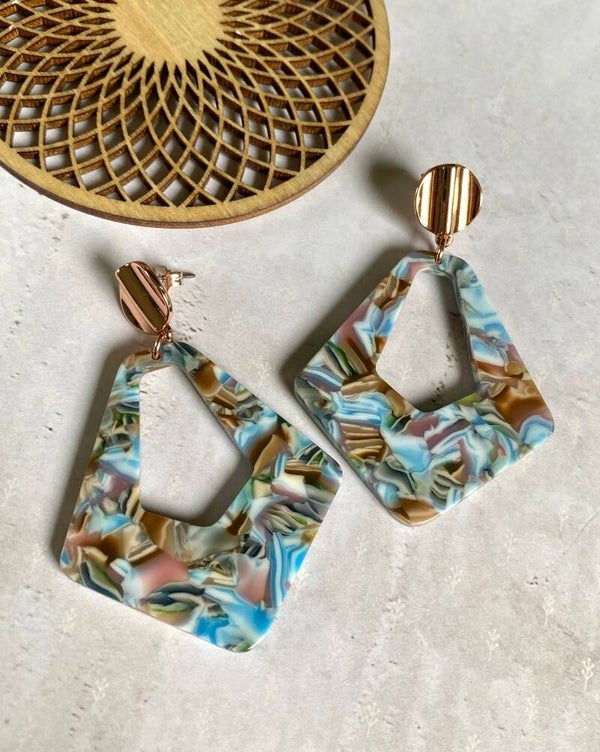 Oorbellen Sindra rosé