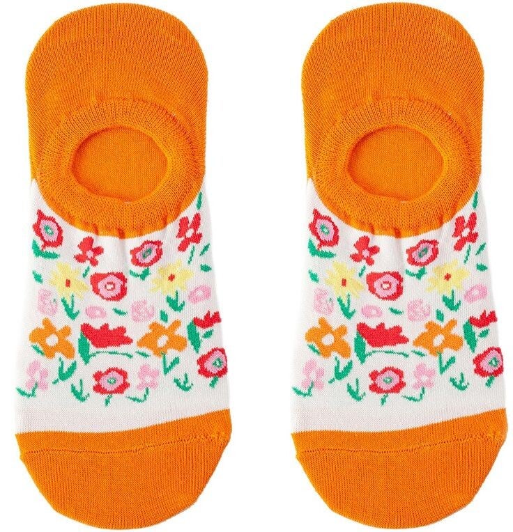 No-show enkelsokken Flowers