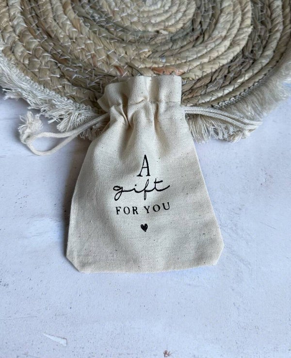 Sieraad zakje linnen