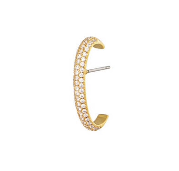 Earcuff piercing bold goud