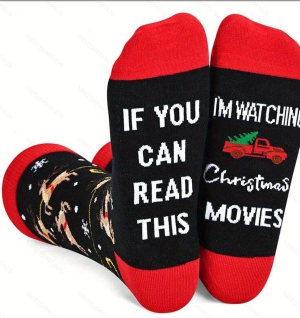 Sokken If you can read this I'm watching Christmas movies