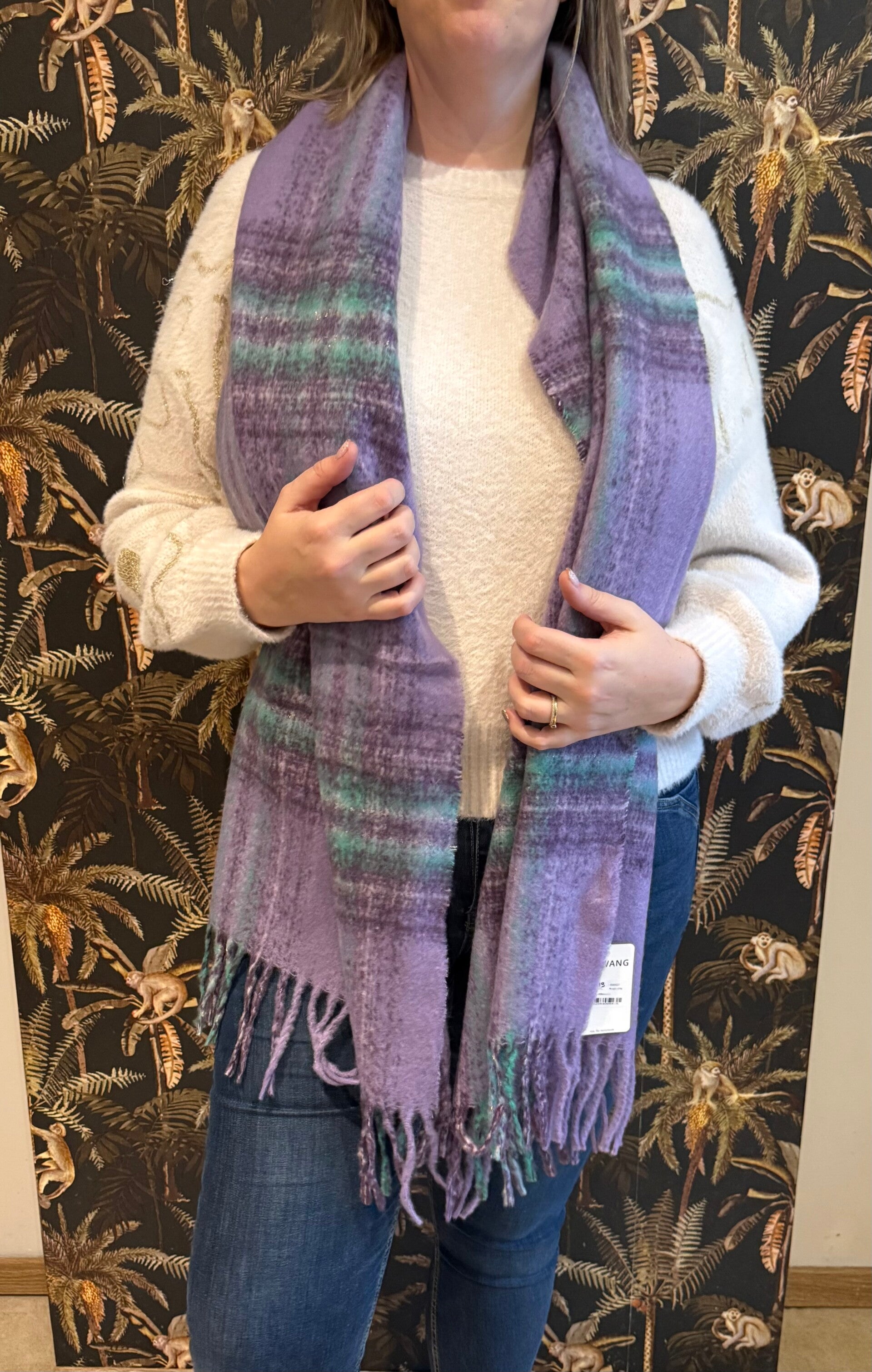 Sjaal colorful stripes