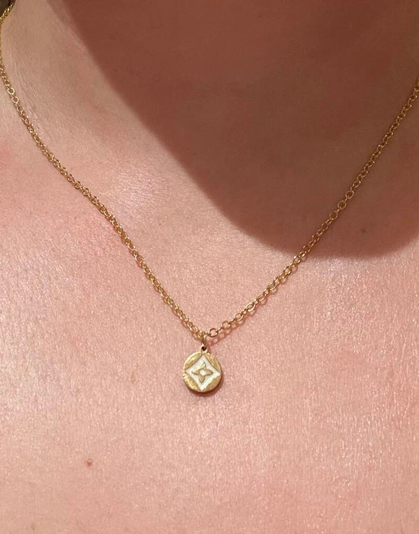 Mademoibelles ketting Louis V wit