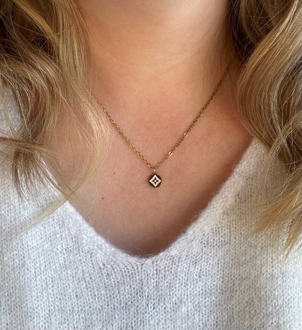 Mademoibelles ketting Louis V wit