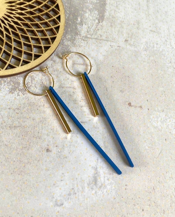 Hoops Loretta kobalt blauw