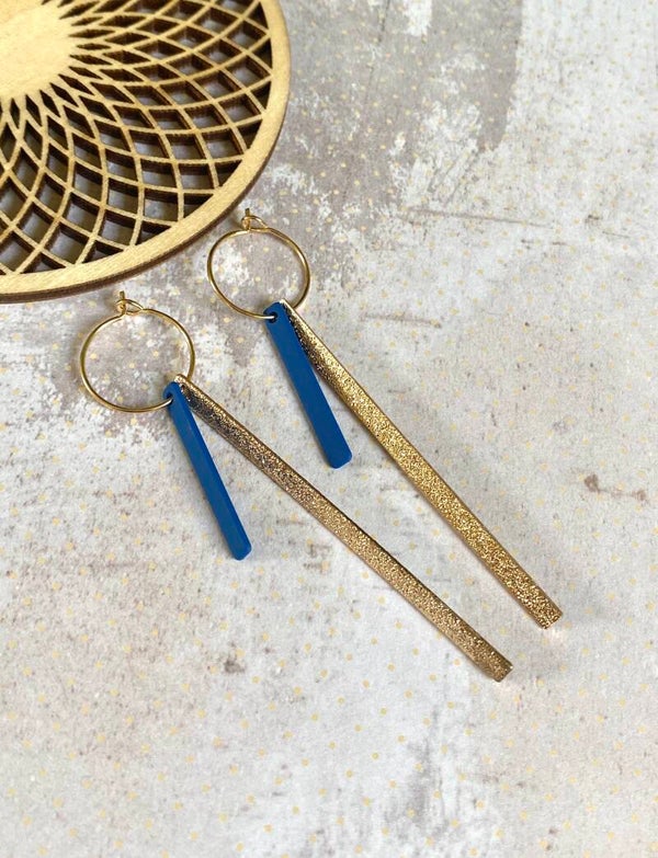 Hoops Sakina kobalt blauw