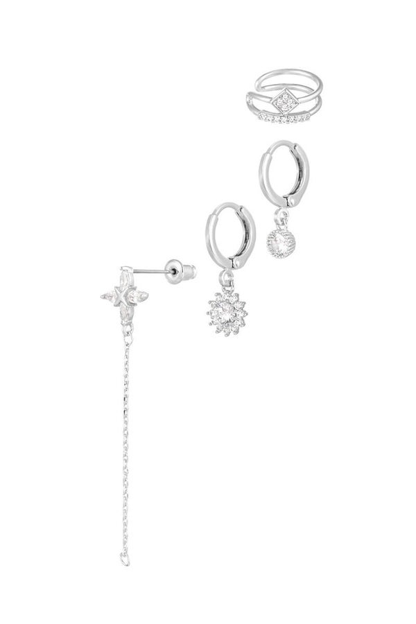 Ear party bedels zilver