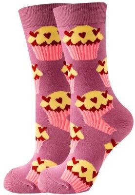 Sokken Cupcakes