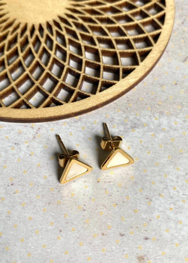 Studs driehoek goud