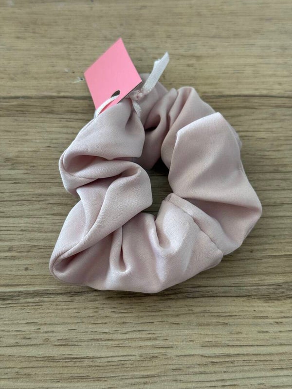 Hairjewelz scrunchie original Satin roze