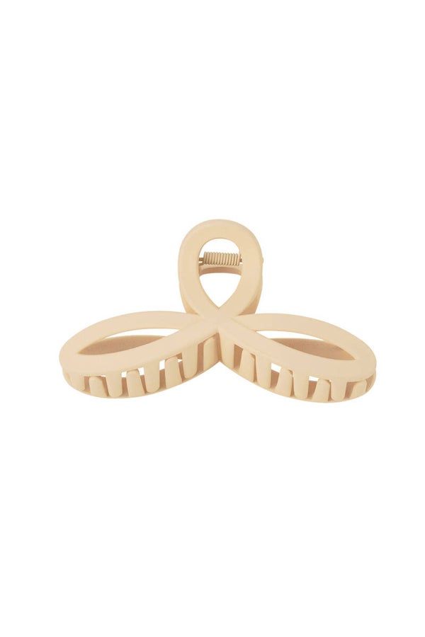 Haarklem Keltische knoop beige