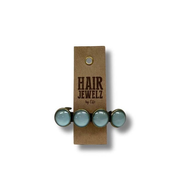 Hairjewelz color clip original Mint
