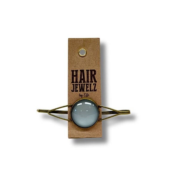 Hairjewelz color clip single Mint