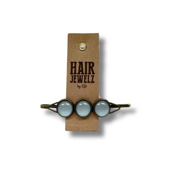 Hairjewelz color clip triple Mint