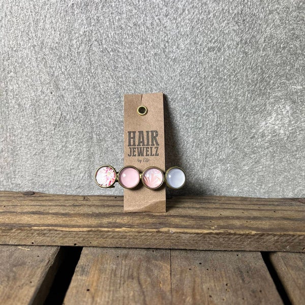 Hairjewelz color clip original Naturel Pastel