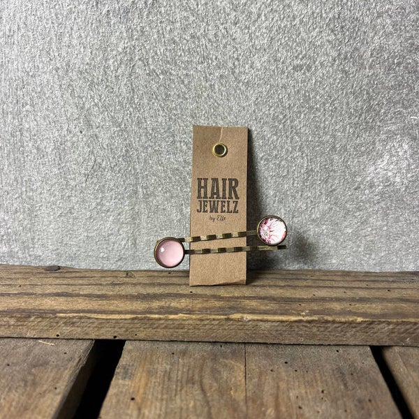 Hairjewelz color clip slide Naturel Pastel