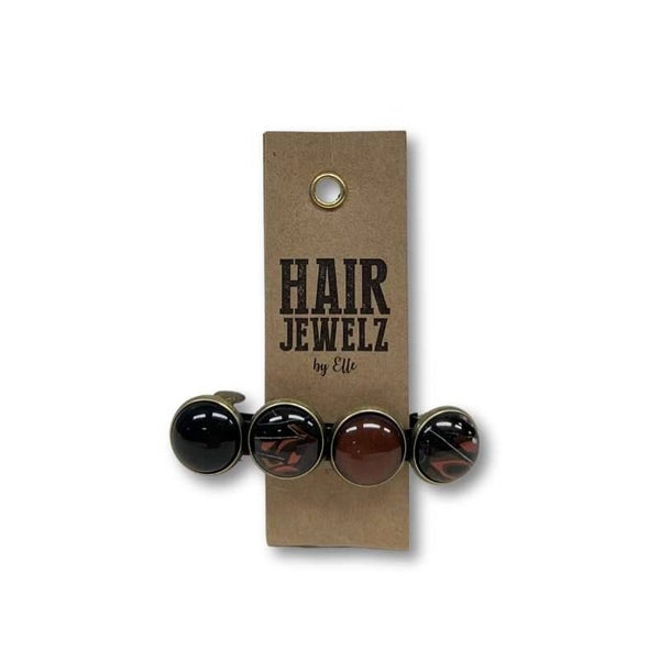 Hairjewelz color clip original Soft Brown