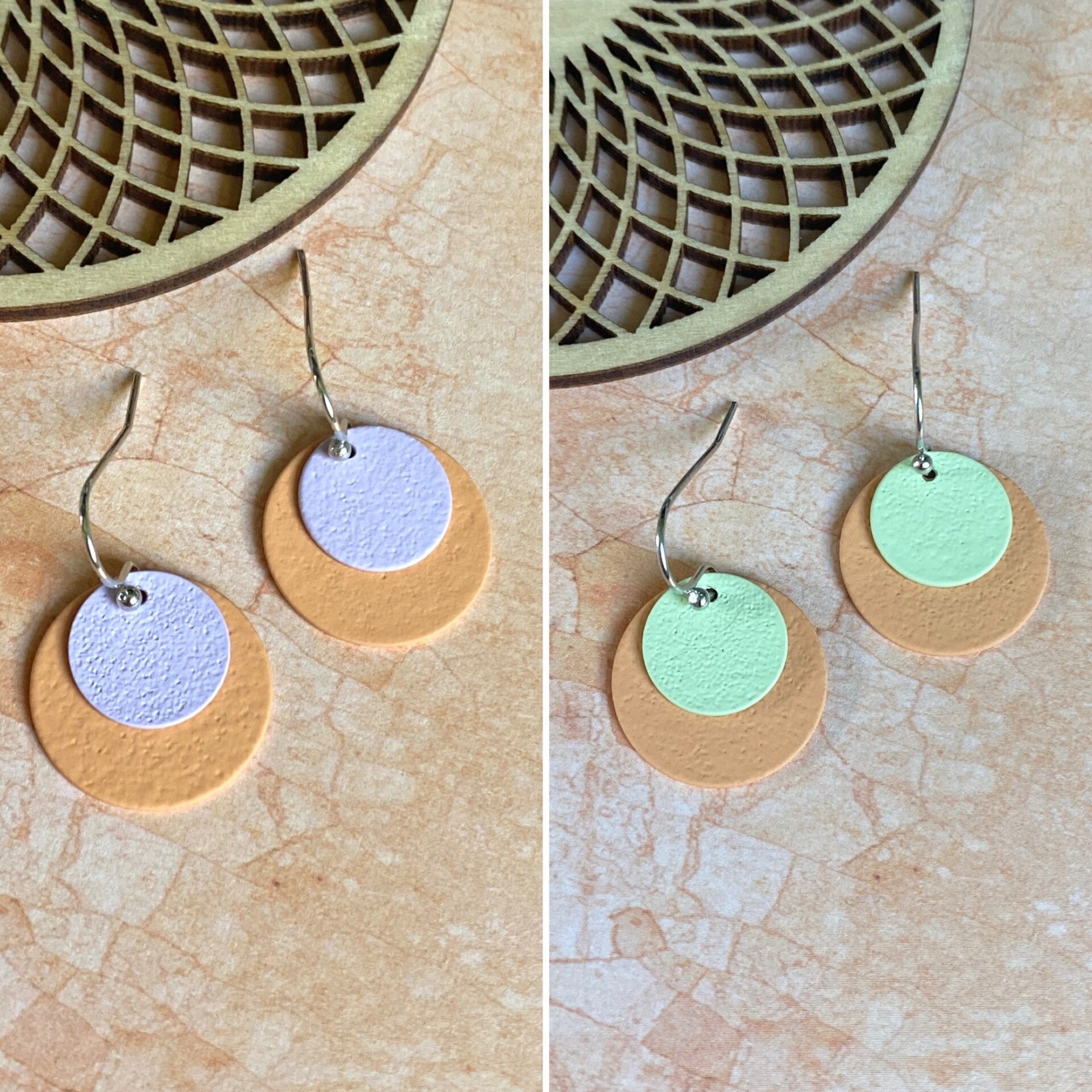 Oorbellen Billie oranje