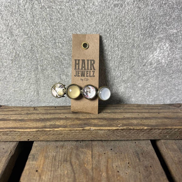 Hairjewelz color clip original Pistache Summer