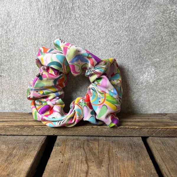Hairjewelz scrunchie maxi Color Sunrise