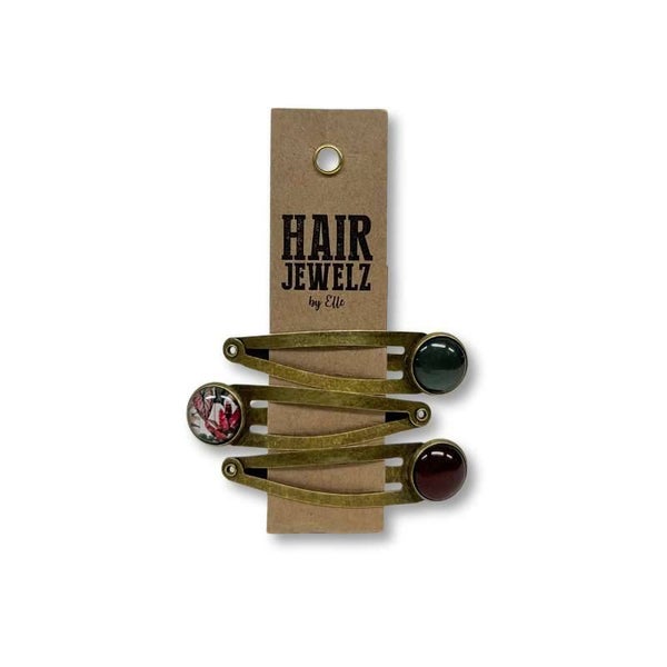 Hairjewelz color clip click Tropical