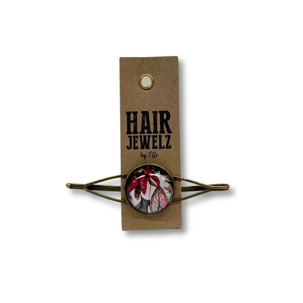 Hairjewelz color clip single Tropical