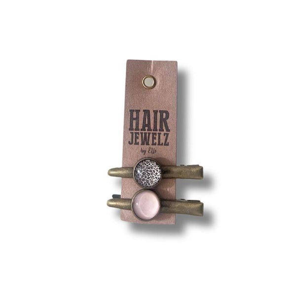 Hairjewelz color clip alligator mini Wild