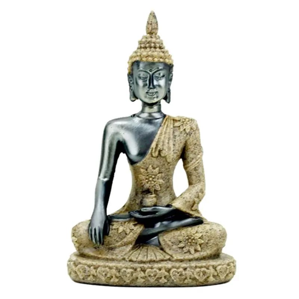 Mediterende Thaise Boeddha 11cm