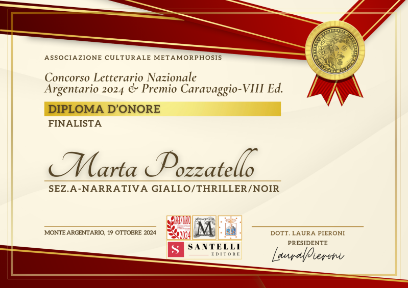 Finlista Concorso letterario Argentario 2024