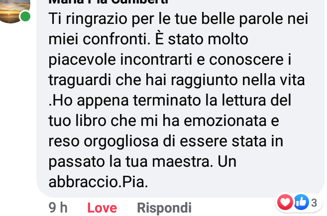 Feedback "Ricomincio da planner"