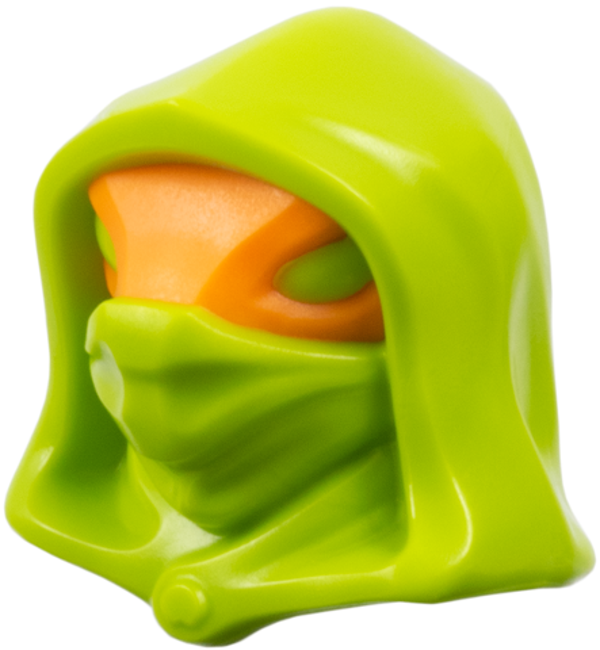 ID item:111188pb01, Head, Modified Alien, Lime