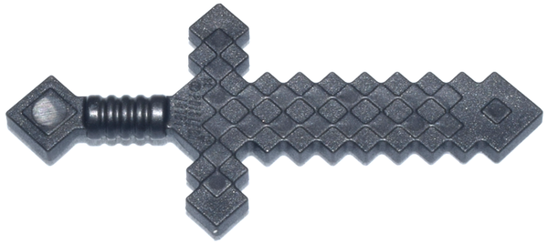 ID item:18787 , Weapon Sword Pixelated, Pearl Dark Gray
