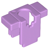 ID item:19723, Minifigure Armor Breastplate Rectangular, Medium Lavender