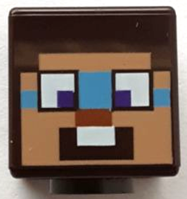 ID item:19729pb077,  Head Modified Cube, Dark Brown