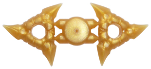 ID item:19807, Weapon Shuriken, Pearl Gold