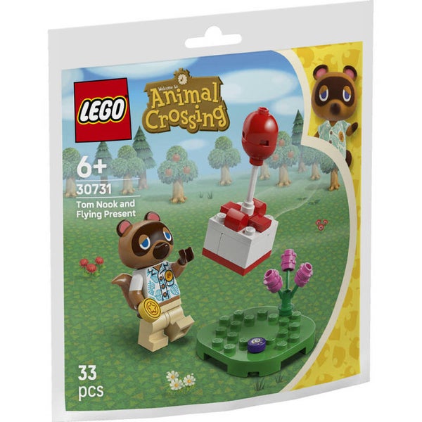Lego Tom Nook and Flying Present 30731