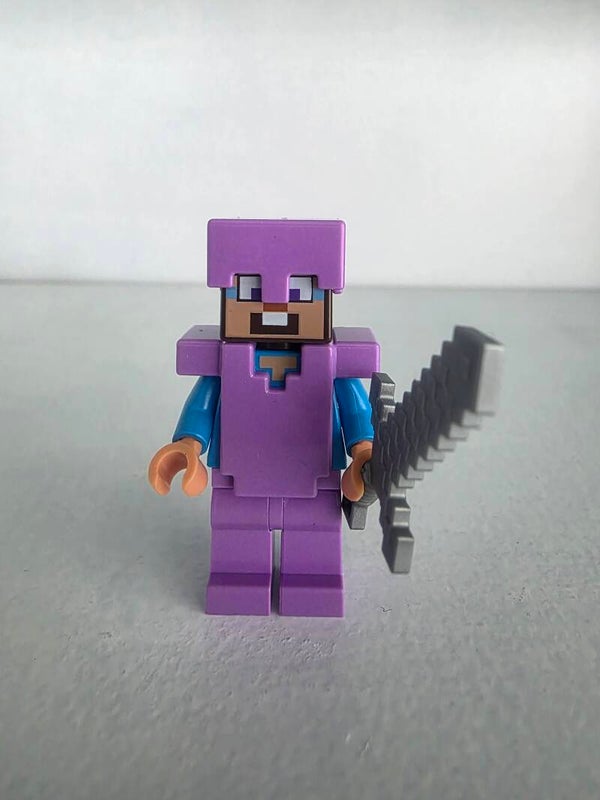 Lego Minecraft Steve minifiguur