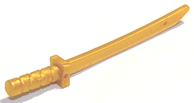 ID item:21459, Weapon Sword, Shamshir / Katana (Square Guard), Pearl Gold