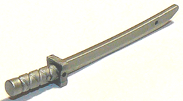 ID item:21459, Weapon Sword, Shamshir / Katana (Square Guard), Flat Silver