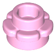 ID item:24866 Plate, Round 1 x 1 with Flower Edge, Bright pink