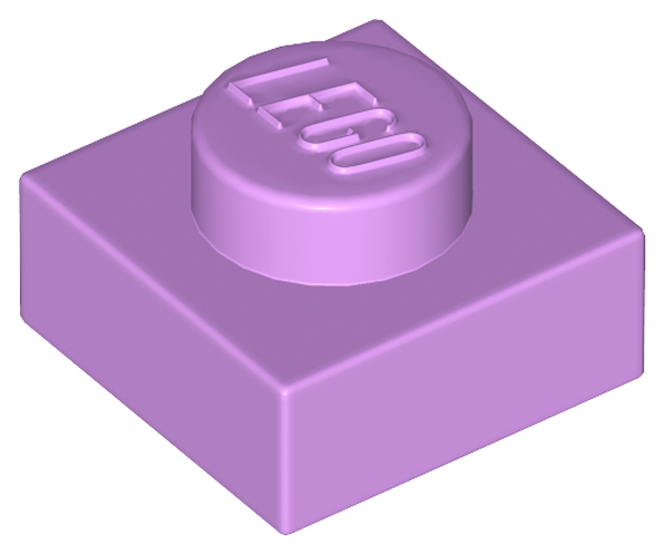ID item:3024, Plate 1 x 1, Medium Lavender