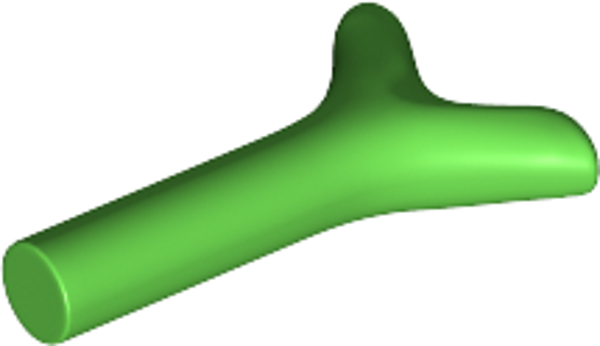 ID item:33183, Plant Stem with Bar (Carrot Top / Twig), Bright Green