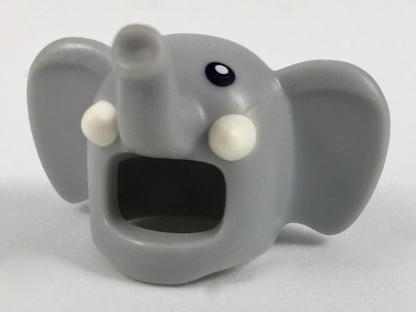 ID item:35857pb01, Headgear Head Cover, Light Bluish Gray