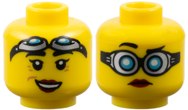 ID item:3626pb1283, Head Dual Sided Female , Yellow