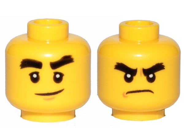 ID item:3626pb1893, Head Dual Sided, Yellow