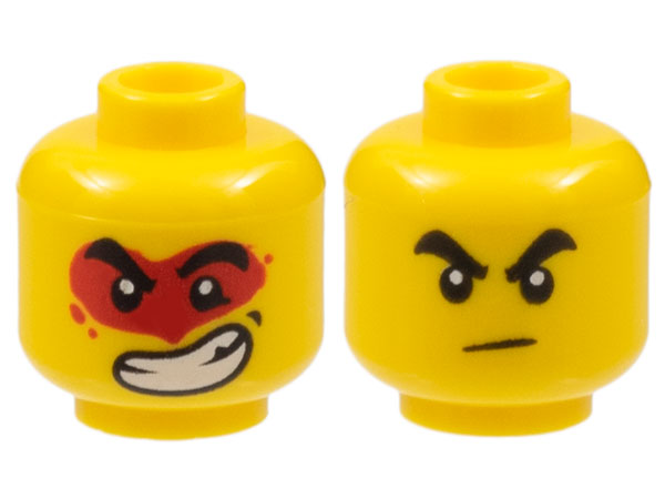 ID item:3626pb2643, Head Dual Sided, Yellow