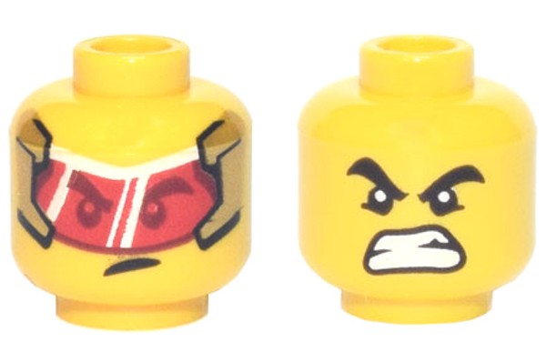 ID item:3626pb2986, Head Dual Sided, Yellow